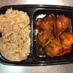 Best LS18. Orange Chicken Lunch in Katy, TX